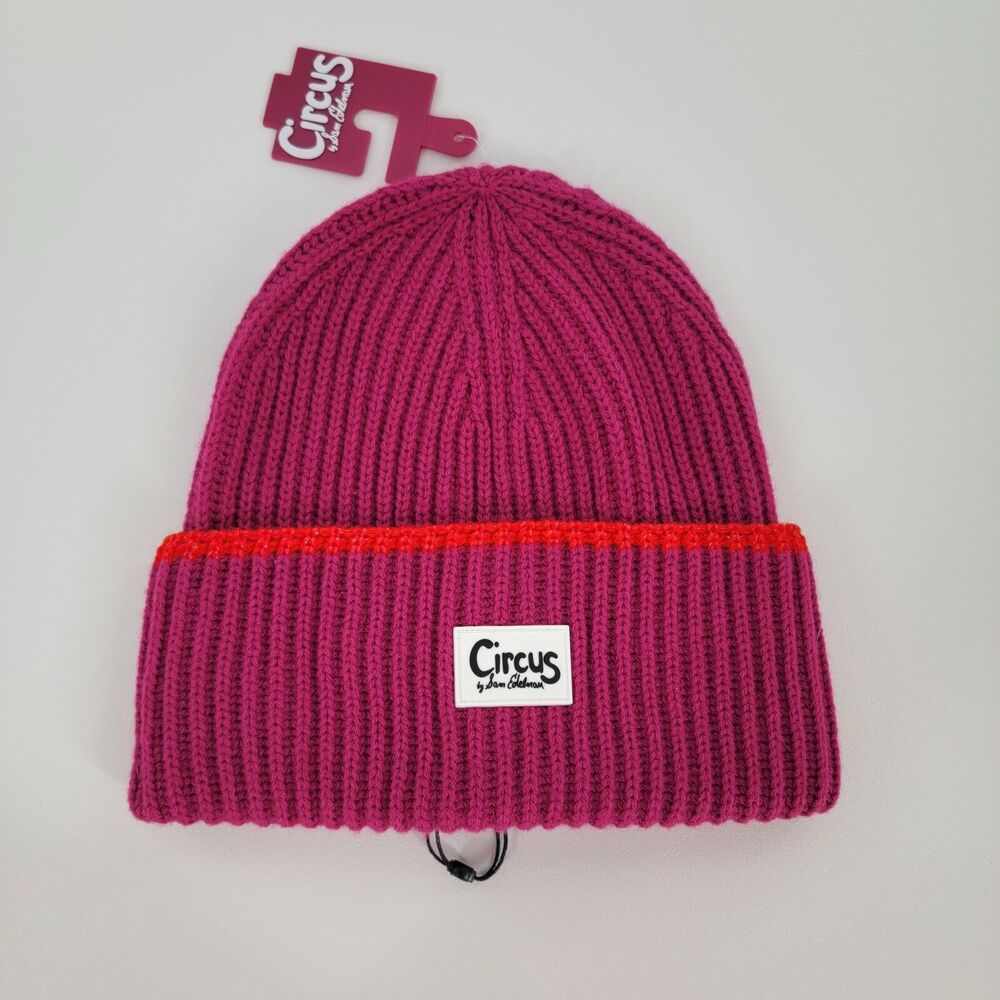 Circus by Sam Edelman Contrast Tipping Hat, Deep Fuchsia, NWT, MSRP $28.00